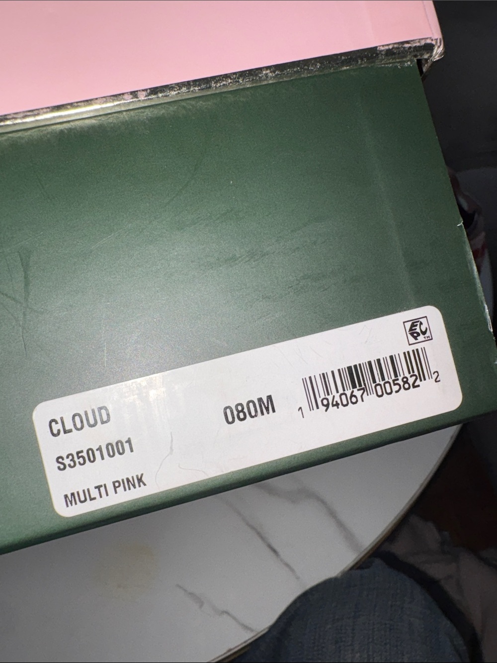 kate spade Pink, Burgundy & Orange Chunky Platform Sneakers - Picture 10 of 10